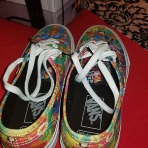 Vans Authentic Shoes Nintendo Super Mario Bros Sne